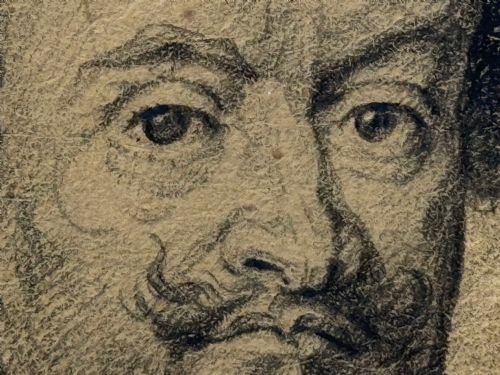ANTIQUE OLD MASTER DRAWING JOHN VIII COUNT OF NASSAU AFTER VAN DYCK - ADDITIONAL PHOTO 28