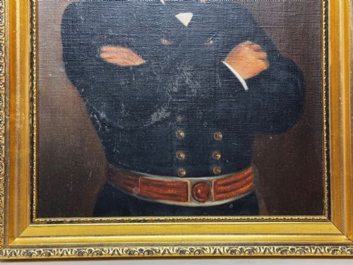 OIL PAINTING OF GENERAL ROBERT E LEE IN CONFEDERATE UNIFORM - ADDITIONAL PHOTO 2