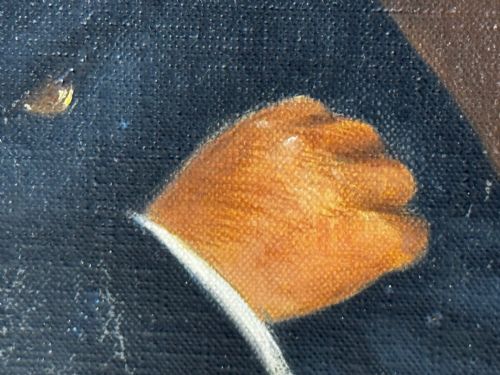 OIL PAINTING OF GENERAL ROBERT E LEE IN CONFEDERATE UNIFORM - ADDITIONAL PHOTO 22
