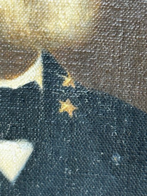 OIL PAINTING OF GENERAL ROBERT E LEE IN CONFEDERATE UNIFORM - ADDITIONAL PHOTO 25