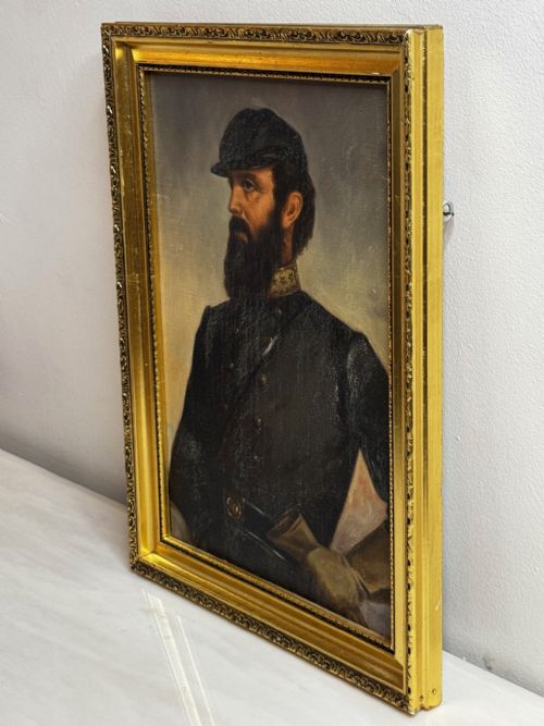 THOMAS STONEWALL JACKSON CONFEDERATE GENERAL CIVIL WAR GENERAL OIL PORTRAIT - ADDITIONAL PHOTO 8