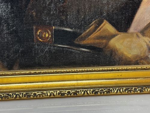THOMAS STONEWALL JACKSON CONFEDERATE GENERAL CIVIL WAR GENERAL OIL PORTRAIT - ADDITIONAL PHOTO 15