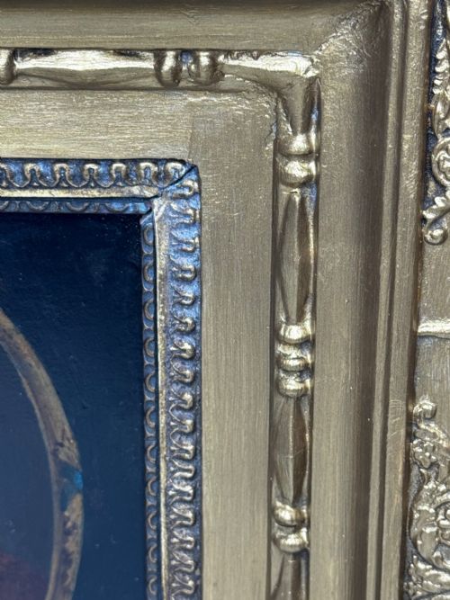 OIL PORTRAIT KING HENRY VIII WEARING BADGE OF THE ORDER OF THE GARTER - ADDITIONAL PHOTO 11