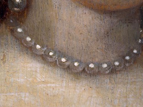 17TH CENTURY PORTRAIT OF ELIZABETH CAVENDISH OIL ON OAK PANEL - ADDITIONAL PHOTO 11