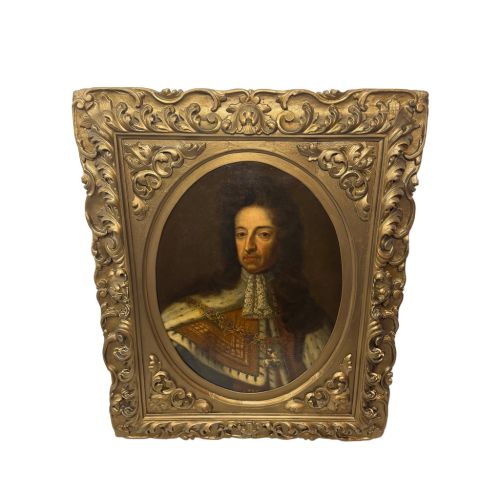 18th Century Oil Portrait King William III