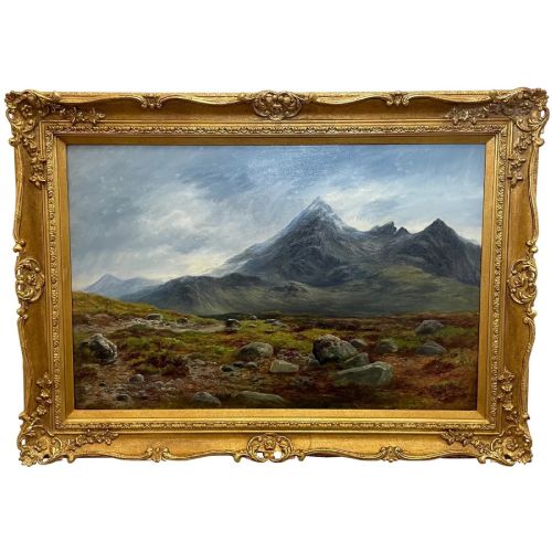 William Beattie-brown Rsa Sgurr Nan Gillean Skye Victorian Scottish Landscape Painting
