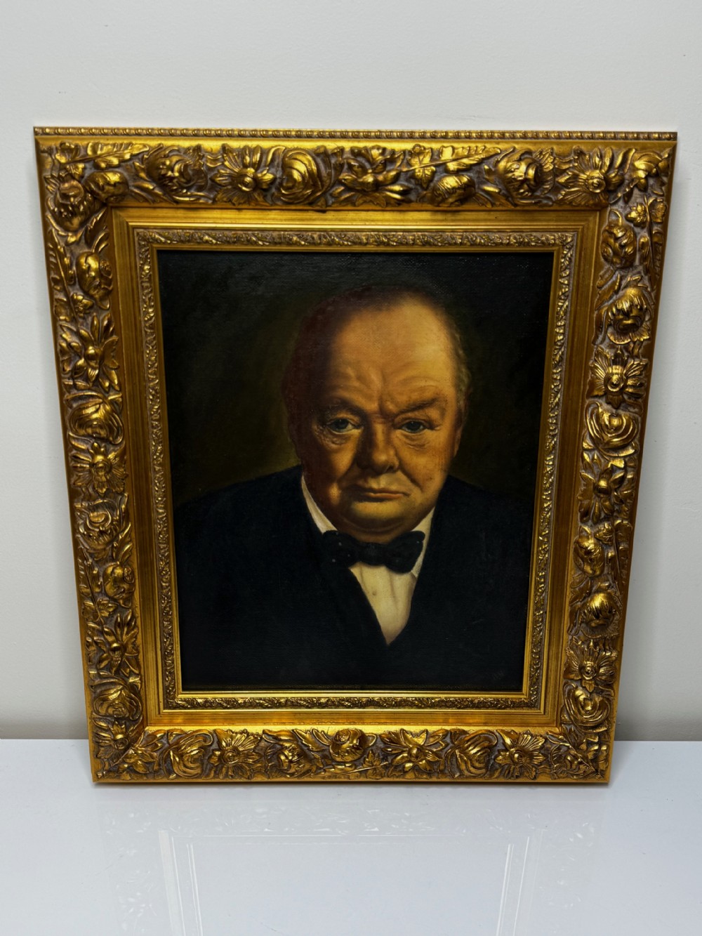 Oil Painting Winston Churchill Follower John Archibald A Berrie  View XIV