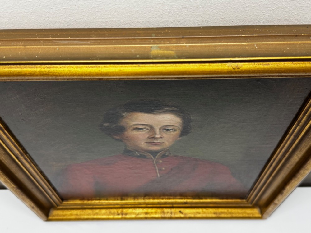 Oil Painting Ensign Conway Richard Dobbs Reeves 58th Regiment of Foot View XXVI