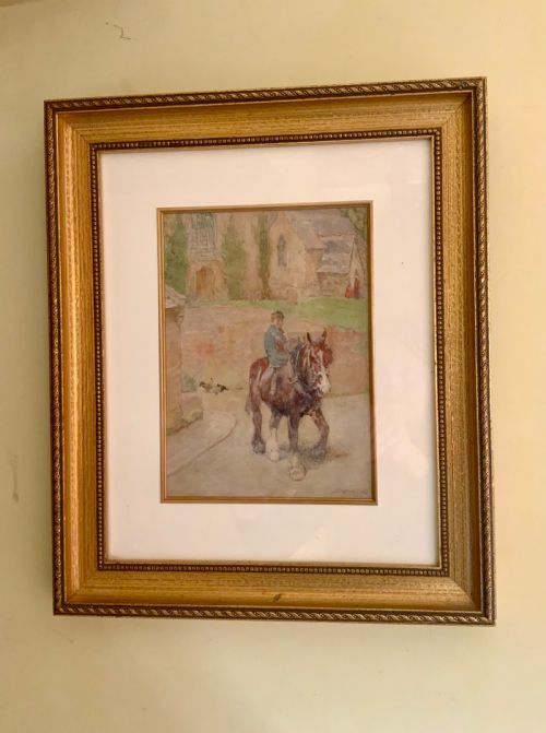 WATERCOLOUR BY DAVID WOODLOCK - ADDITIONAL PHOTO 1