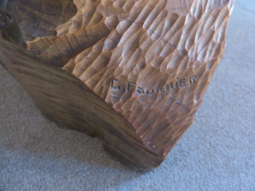 A 20TH CENTURY CARVED LIME WOOD STAND - ADDITIONAL PHOTO 3