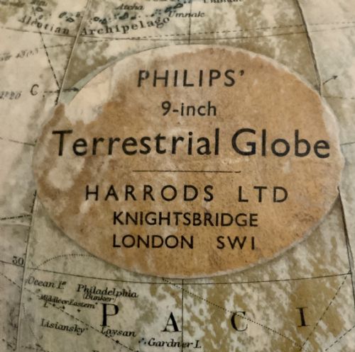 AN EARLY 20TH CENTURY PHILIPS GLOBE - ADDITIONAL PHOTO 1