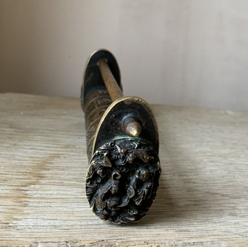 A 19TH CENTURY CHINESE CHARACTER COMBINATION LOCK - ADDITIONAL PHOTO 1