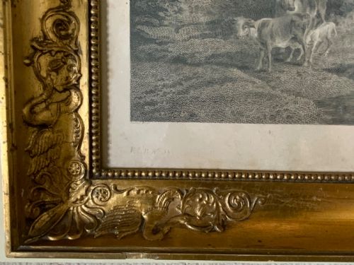 AN 18TH CENTURY COPPER PLATE ENGRAVING - ADDITIONAL PHOTO 2