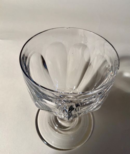 SIX LARGE GEORGIAN GLASS RUMMERS - ADDITIONAL PHOTO 3