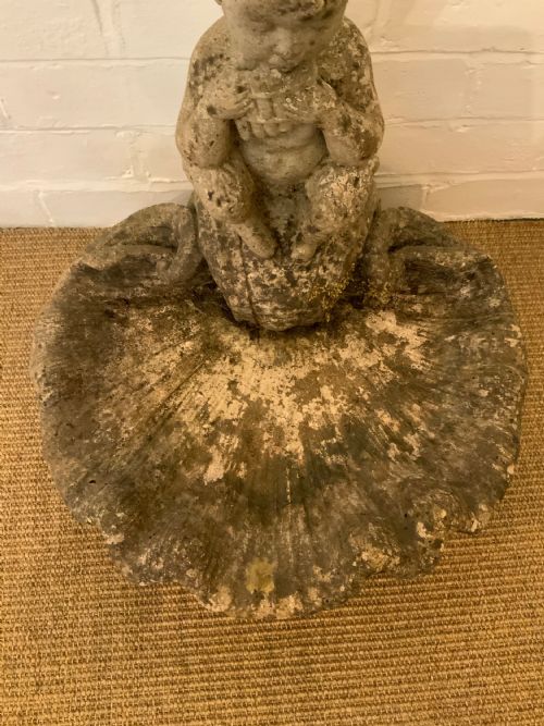 AN EARLY 20TH CENTURY GARDEN BIRDBATH - ADDITIONAL PHOTO 1