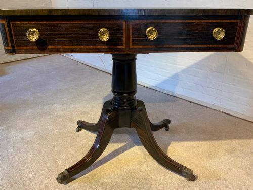 A REGENCY WRITING TABLE - ADDITIONAL PHOTO 8