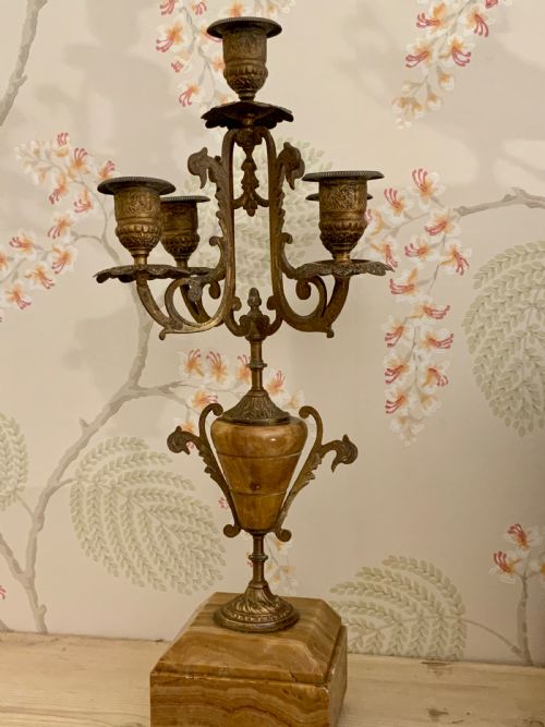 19TH CENTURY FRENCH CLOCK GARNITURE - ADDITIONAL PHOTO 9