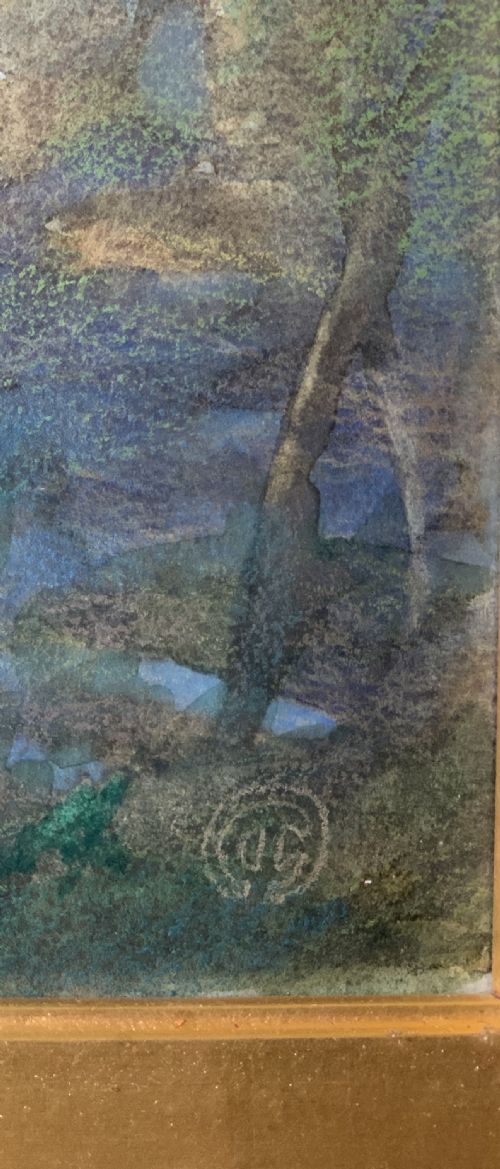 LANDSCAPE WATERCOLOUR BY JAMES CADENHEAD RSA - ADDITIONAL PHOTO 2