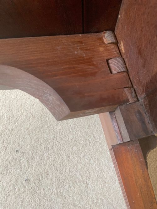 AN 18TH CENTURY MAHOGANY PEMBROKE TABLE - ADDITIONAL PHOTO 9