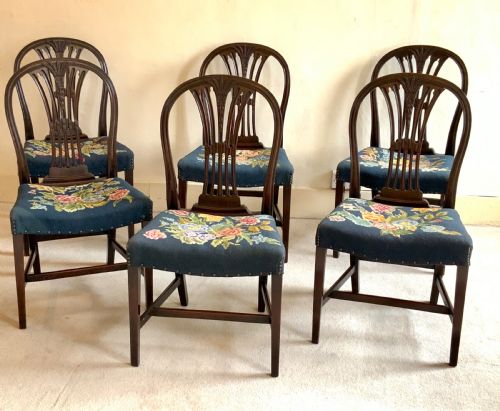 SET OF 8 19TH CENTURY MAHOGANY DINING CHAIRS - ADDITIONAL PHOTO 1