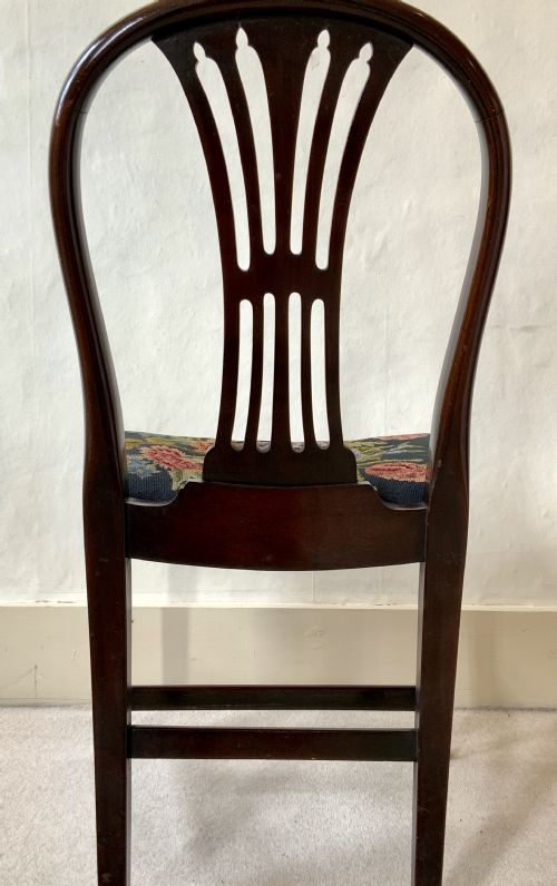 SET OF 8 19TH CENTURY MAHOGANY DINING CHAIRS - ADDITIONAL PHOTO 6