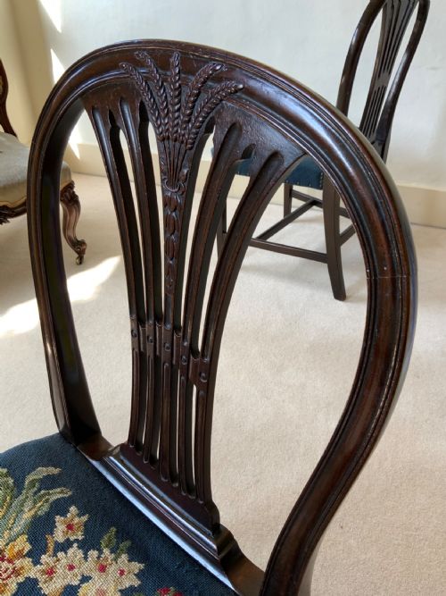 SET OF 8 19TH CENTURY MAHOGANY DINING CHAIRS - ADDITIONAL PHOTO 14