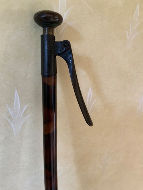 A COLLECTION OF 1819TH CENTURY GADGET WALKING STICKS - ADDITIONAL PHOTO 8