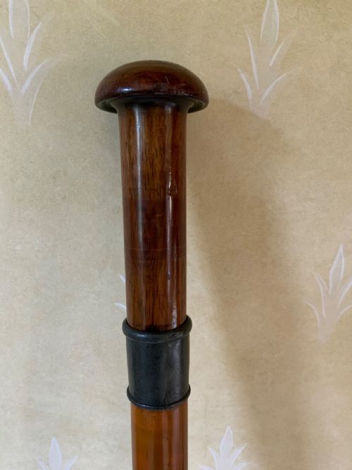 A COLLECTION OF 1819TH CENTURY GADGET WALKING STICKS - ADDITIONAL PHOTO 11