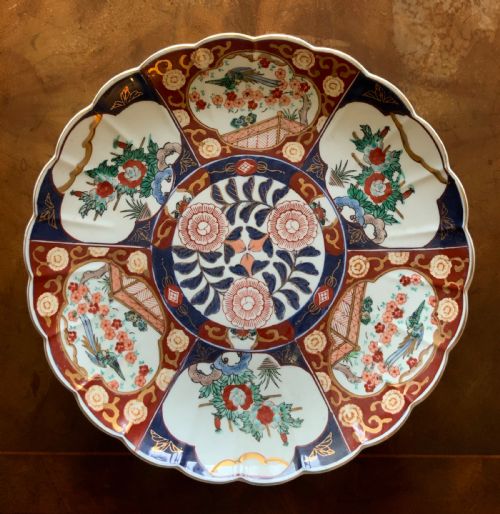 A LATE 19TH CENTURY JAPANESE IMARI CHARGER - ADDITIONAL PHOTO 2