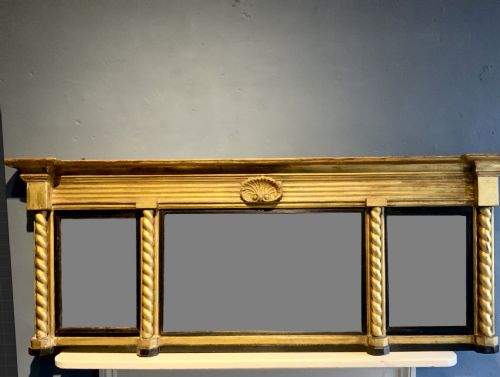 a regency period mirror - CATEGORY: ANTIQUE MIRRORS - DATED REGENCY