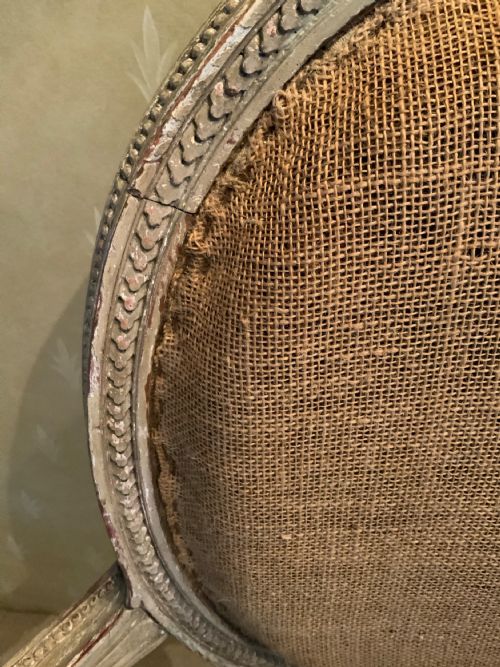 A PAIR OF GEORGIAN PAINTED ARM CHAIRS - ADDITIONAL PHOTO 14