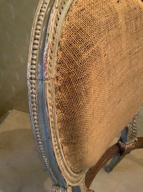 A PAIR OF GEORGIAN PAINTED ARM CHAIRS - ADDITIONAL PHOTO 15
