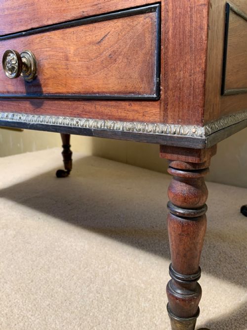 A GEORGIAN MAHOGANY CANTERBURY - ADDITIONAL PHOTO 5