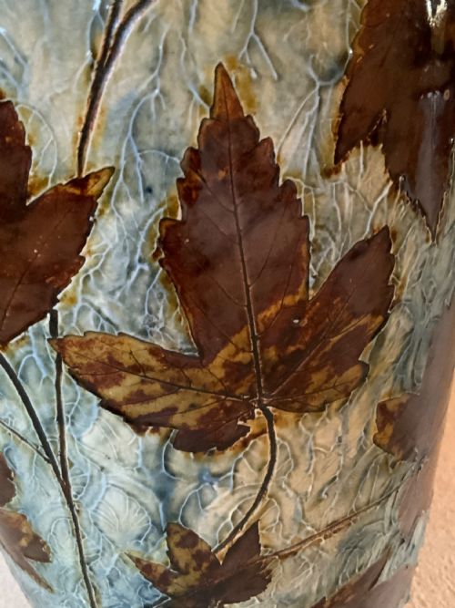 A LATE 19TH CENTURY DOULTON STICK STAND - ADDITIONAL PHOTO 2