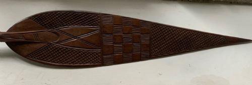 a steering paddle from papua new guinea - CATEGORY: ANTIQUE MISCELLANEOUS - DATED 1930