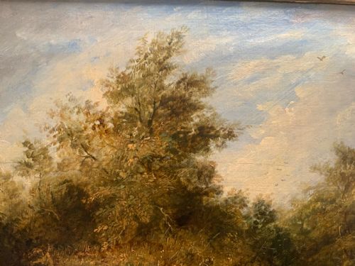 ALFRED VICKERS SENIOR OIL PAINTING ON BOARD - ADDITIONAL PHOTO 3