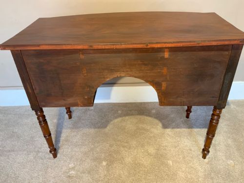 GEORGIAN MAHOGANY BOW FRONT SIDEBOARD - ADDITIONAL PHOTO 7