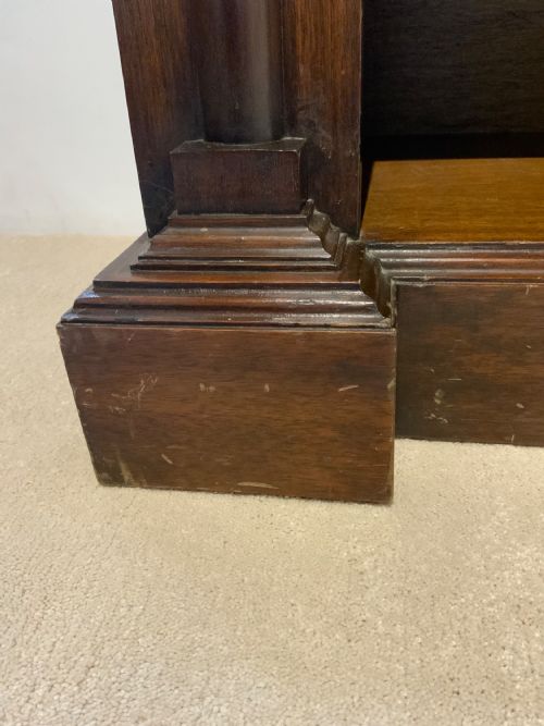 MAHOGANY OPEN BOOKCASE - ADDITIONAL PHOTO 6