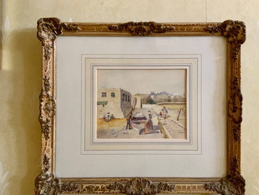 An early 20th century watercolour by Walter Eastwood.