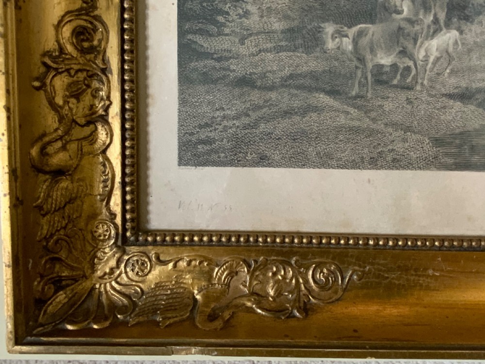 An 18th century copper plate engraving View III