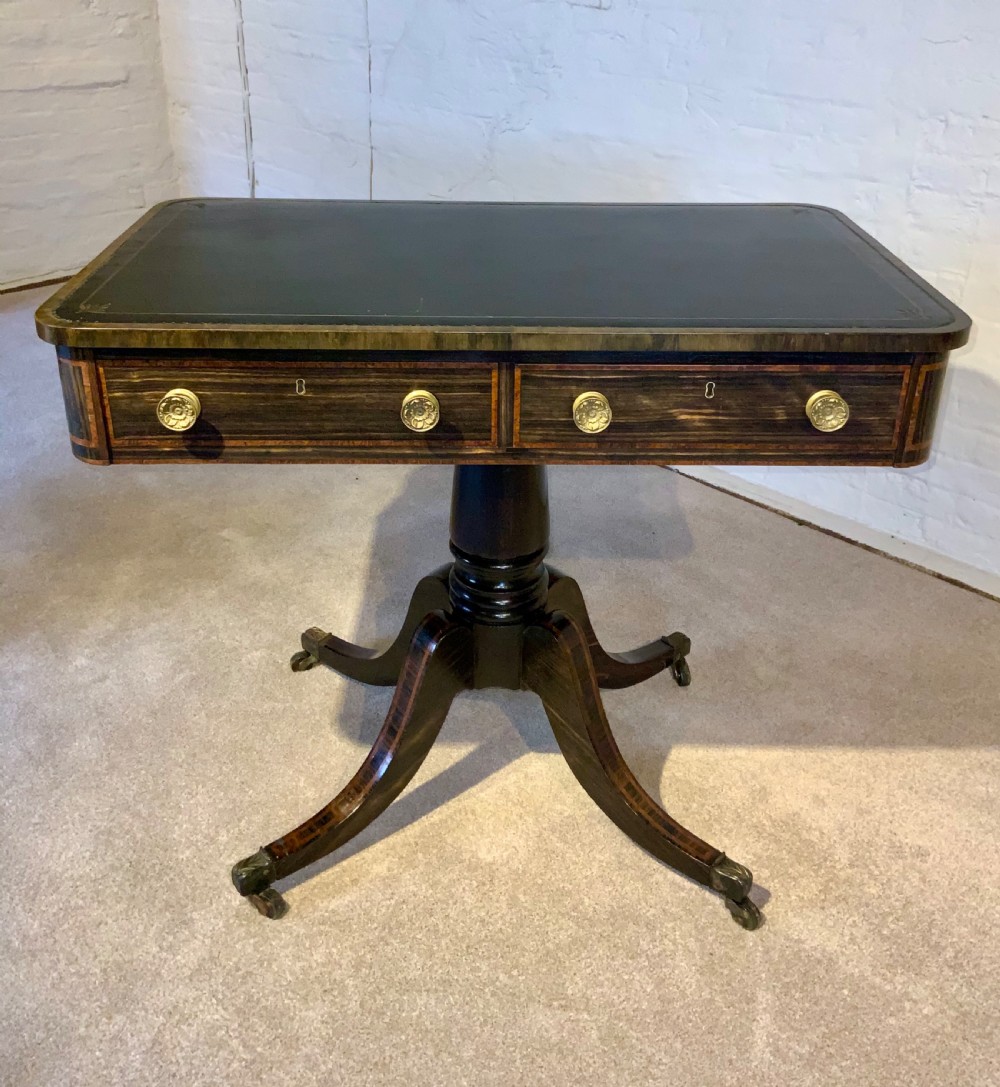 A Regency  writing table