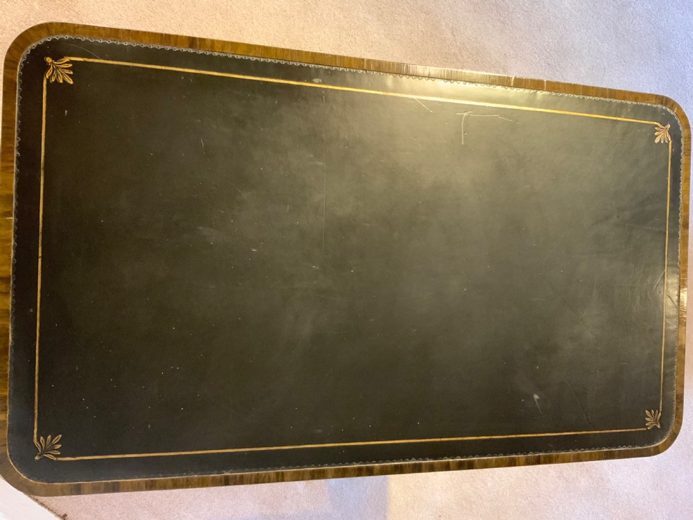 A Regency  writing table View VIII