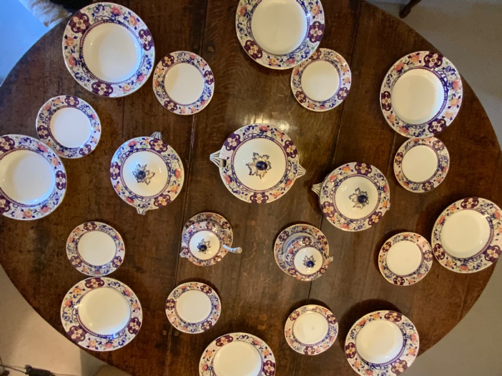A 12 place setting dinner service