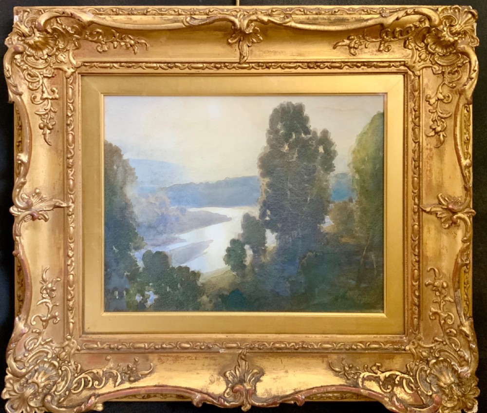 landscape watercolour by James Cadenhead RSA