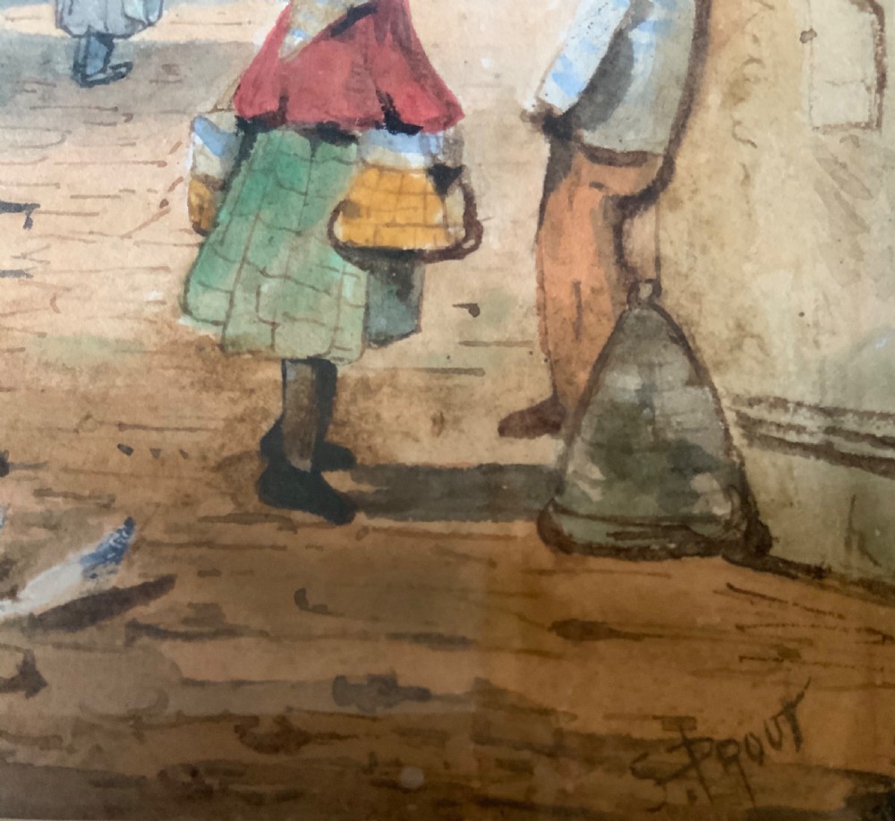 An early 19th century watercolour by Samuel Prout View II