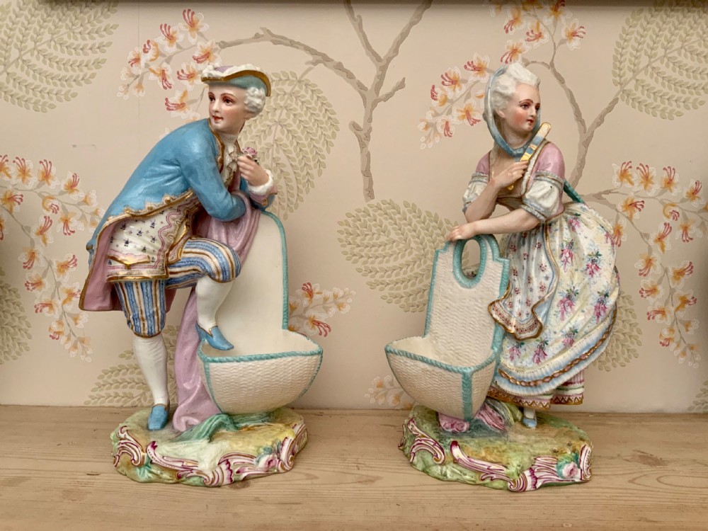 A pair of 19th century figures.