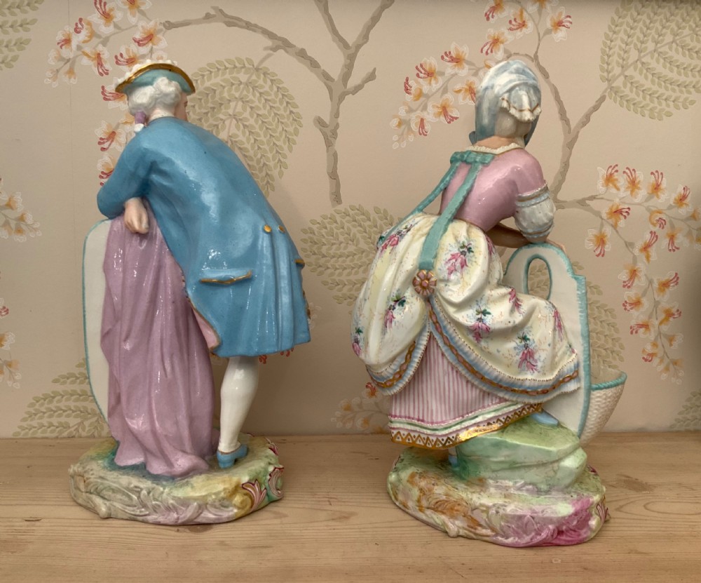 A pair of 19th century figures. View IV