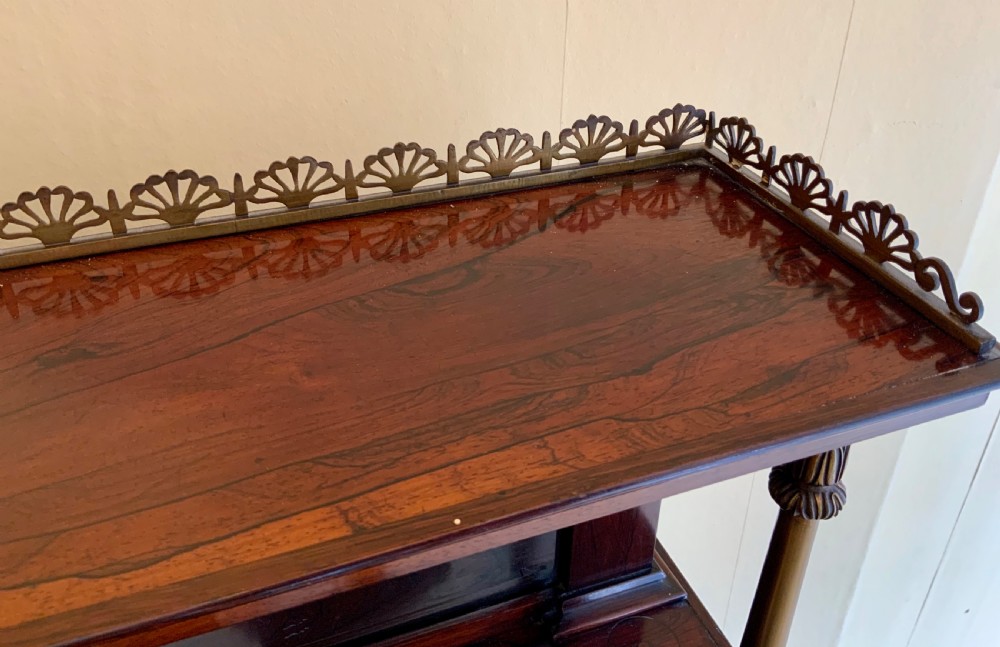 A Regency rosewood side cabinet View IV