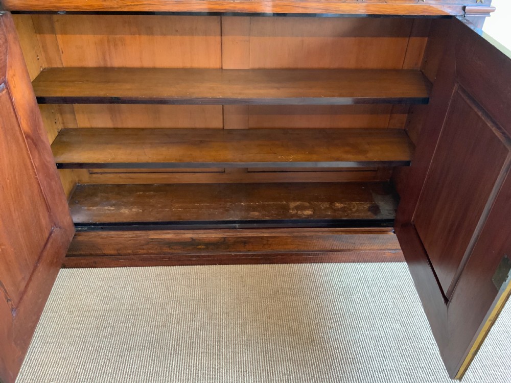 A Regency rosewood side cabinet View VII