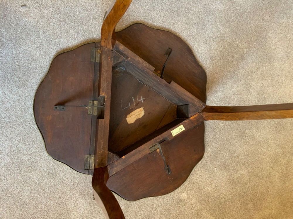 A  19th century French marquetry table View III